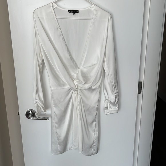 Meshki mini satin dress - Picture 2 of 3